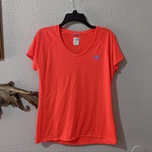 Hot pink North Face top
